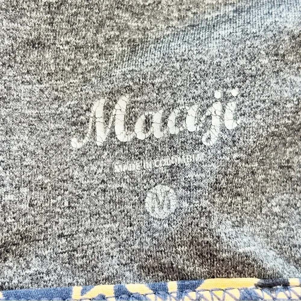 MAAJI Womens Multicolor Reversible Floral Geometric Print Strappy Bikini Top M - Picture 7 of 7